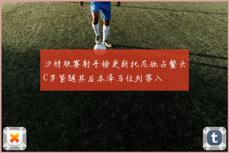 沙特联赛射手榜更新托尼独占鳌头C罗紧随其后本泽马位列第八